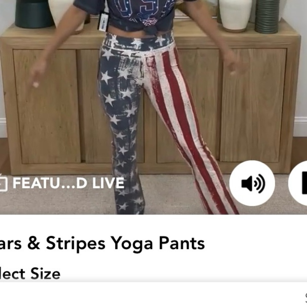 Stars & Stripes Yoga Pants